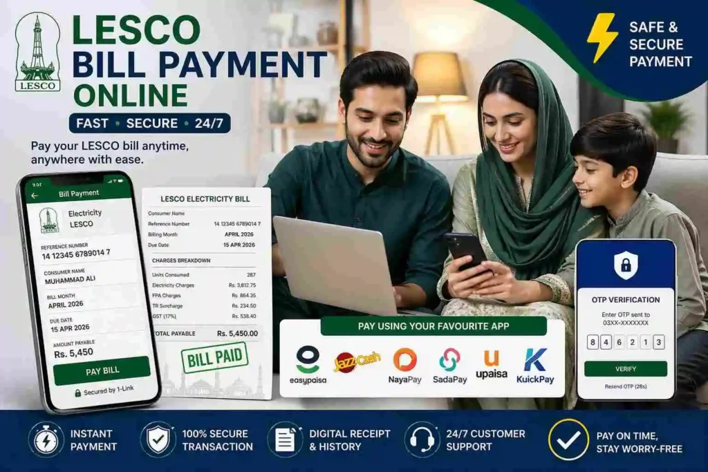 LESCO Bill Payment Online Guide: Check Paid Status & Pay Bills 