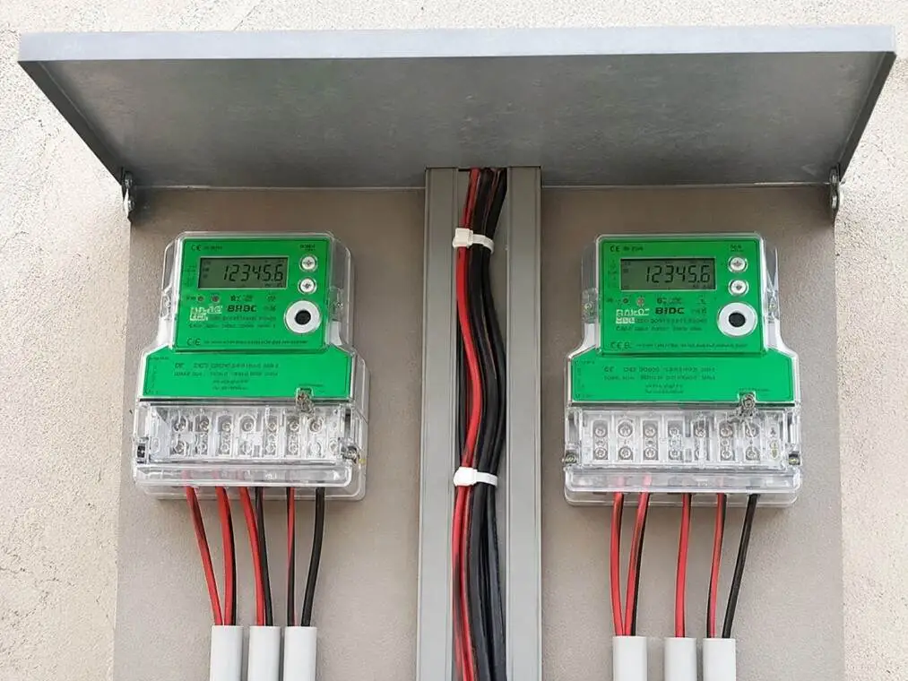 Picture of Green Meter in Pakistan 