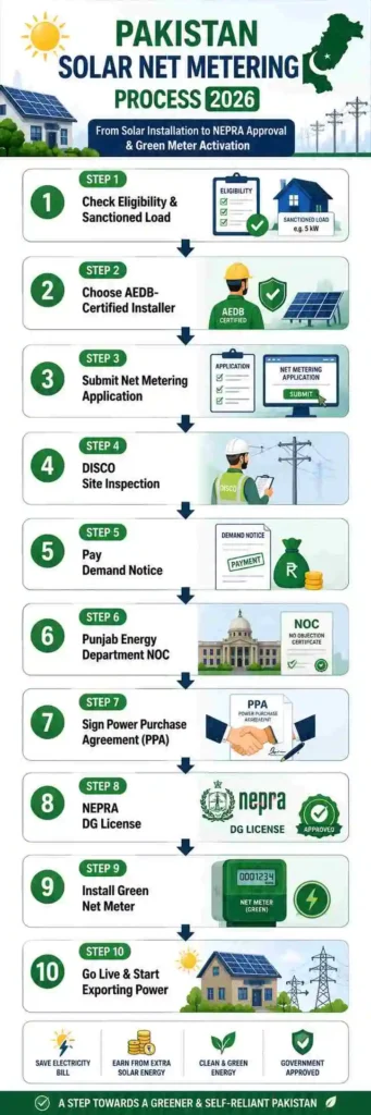 Net Metering Application Process In Pakistan